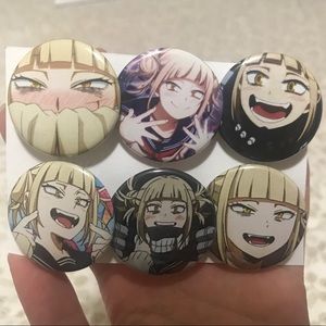 My Hero Academia Himiko Toga Pinback Bu…